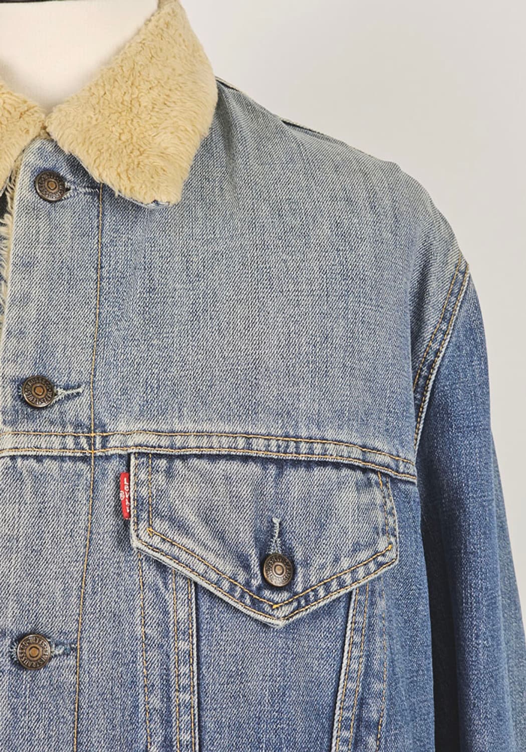 [XL] 리바이스 양털 데님 자켓 상품이미지6