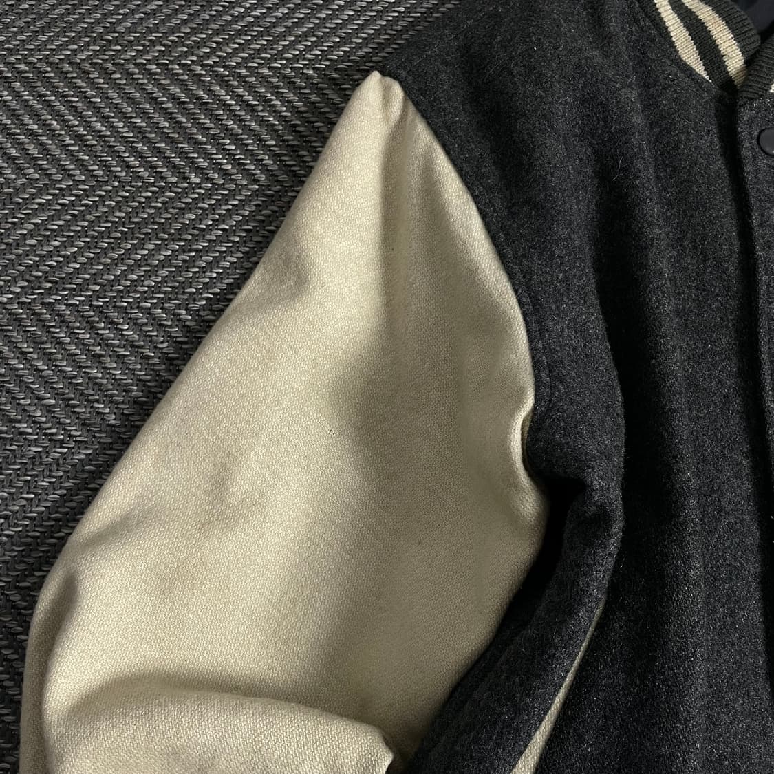 일본 오리지날 빈티지 모직 바시티 자켓y 3244 상품이미지4