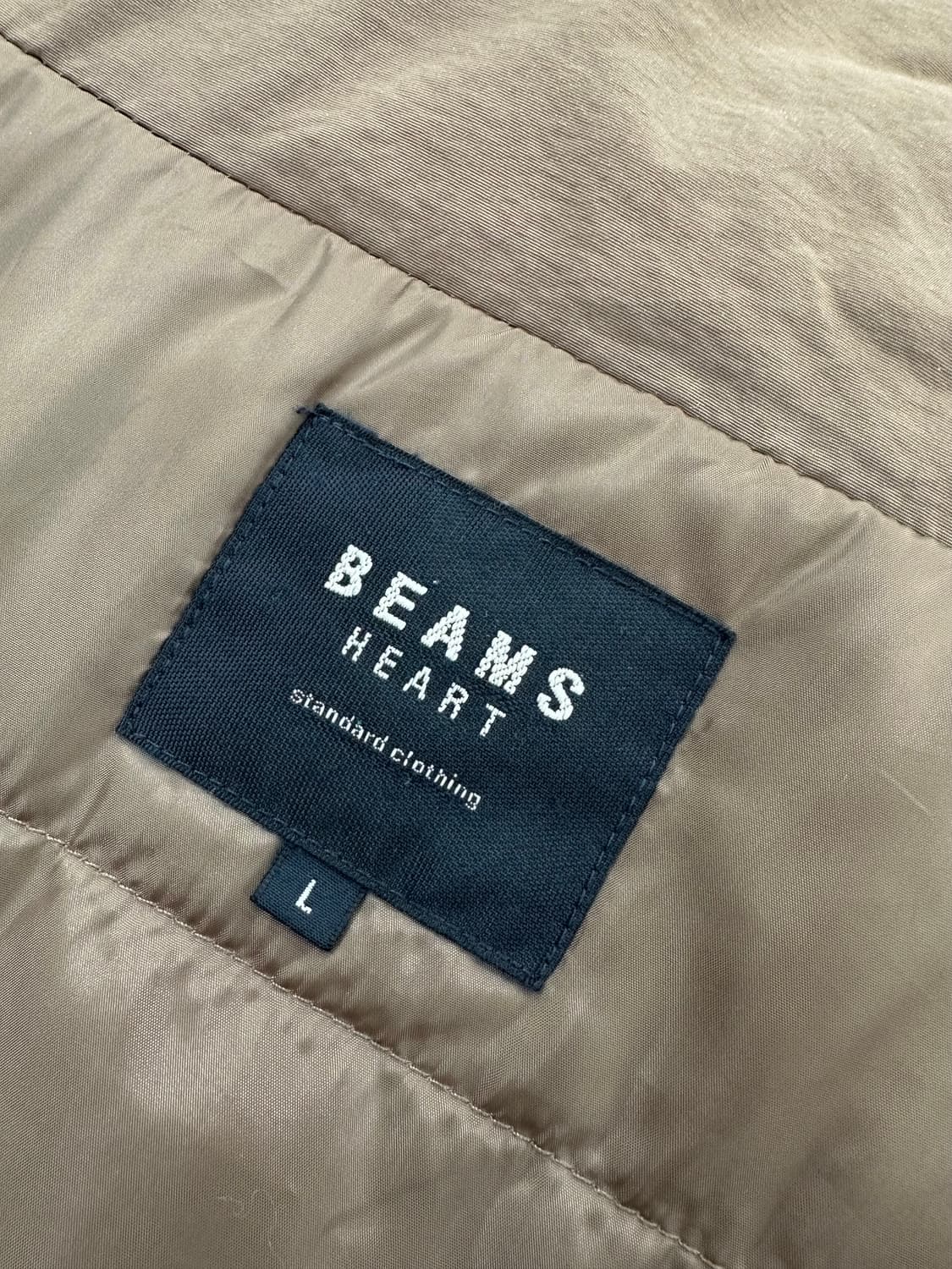 BeAMS 빔즈 몬스터 파카 밀리터리 자켓 모즈 코트 브라운 L 상품이미지5