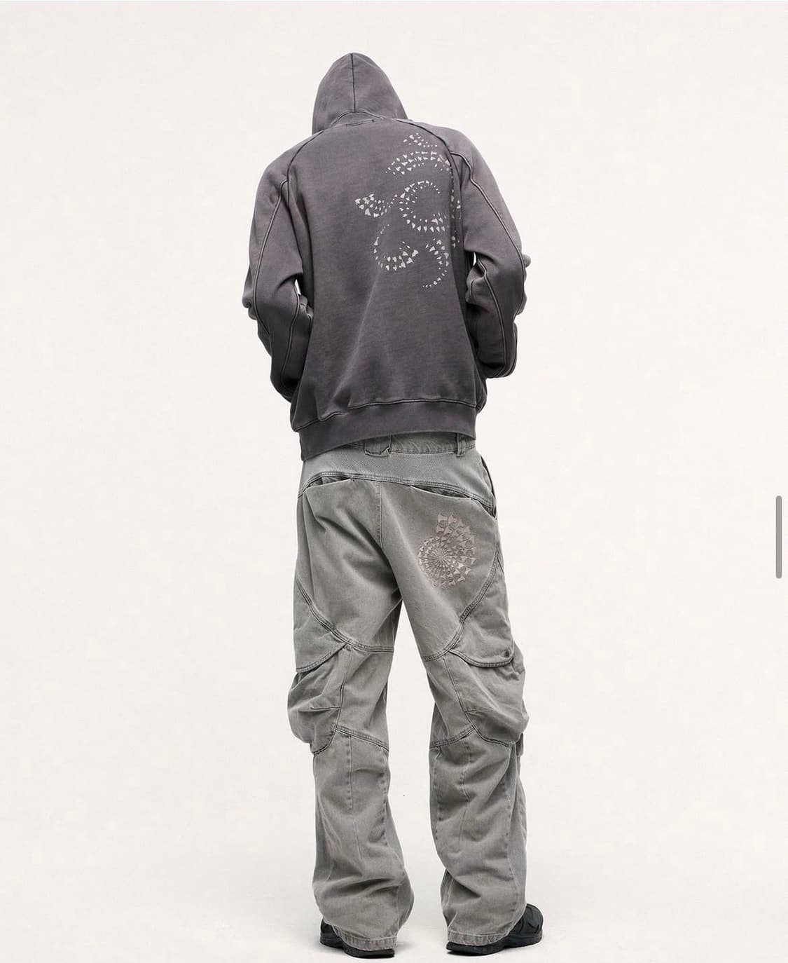 Ignota Core:11 Washed Hoodie SmokyPurple 상품이미지3