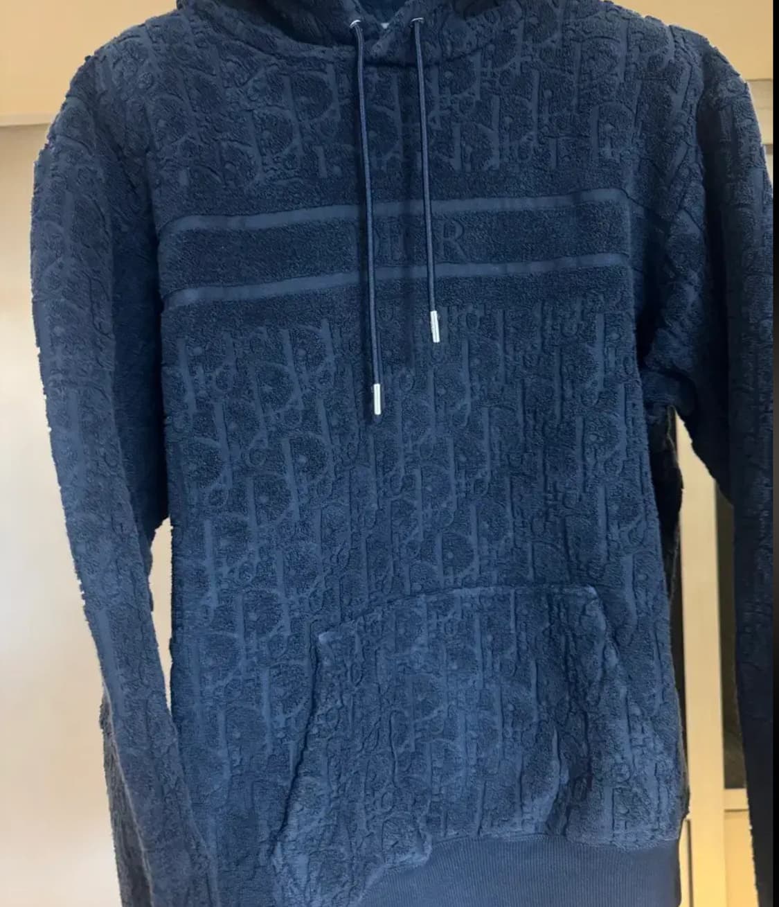 디올 오블리크 테리 후드티 M 상품이미지1