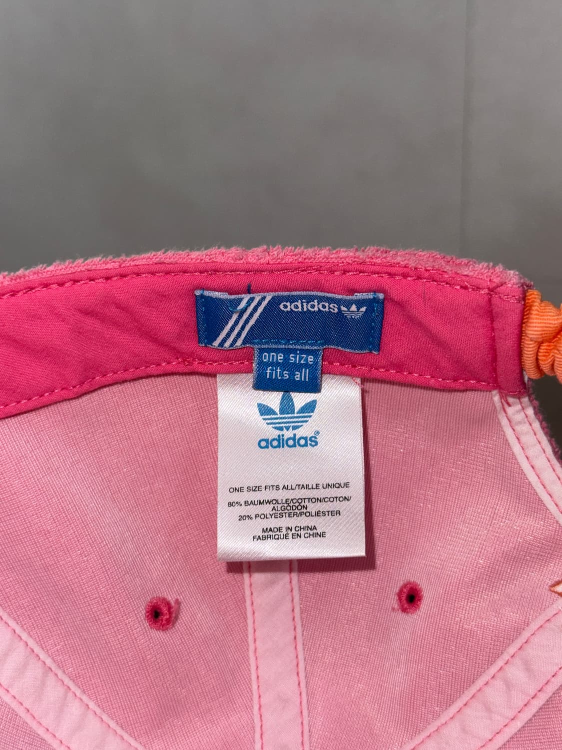 Adidas pink terry towel firebird 볼캡 상품이미지5