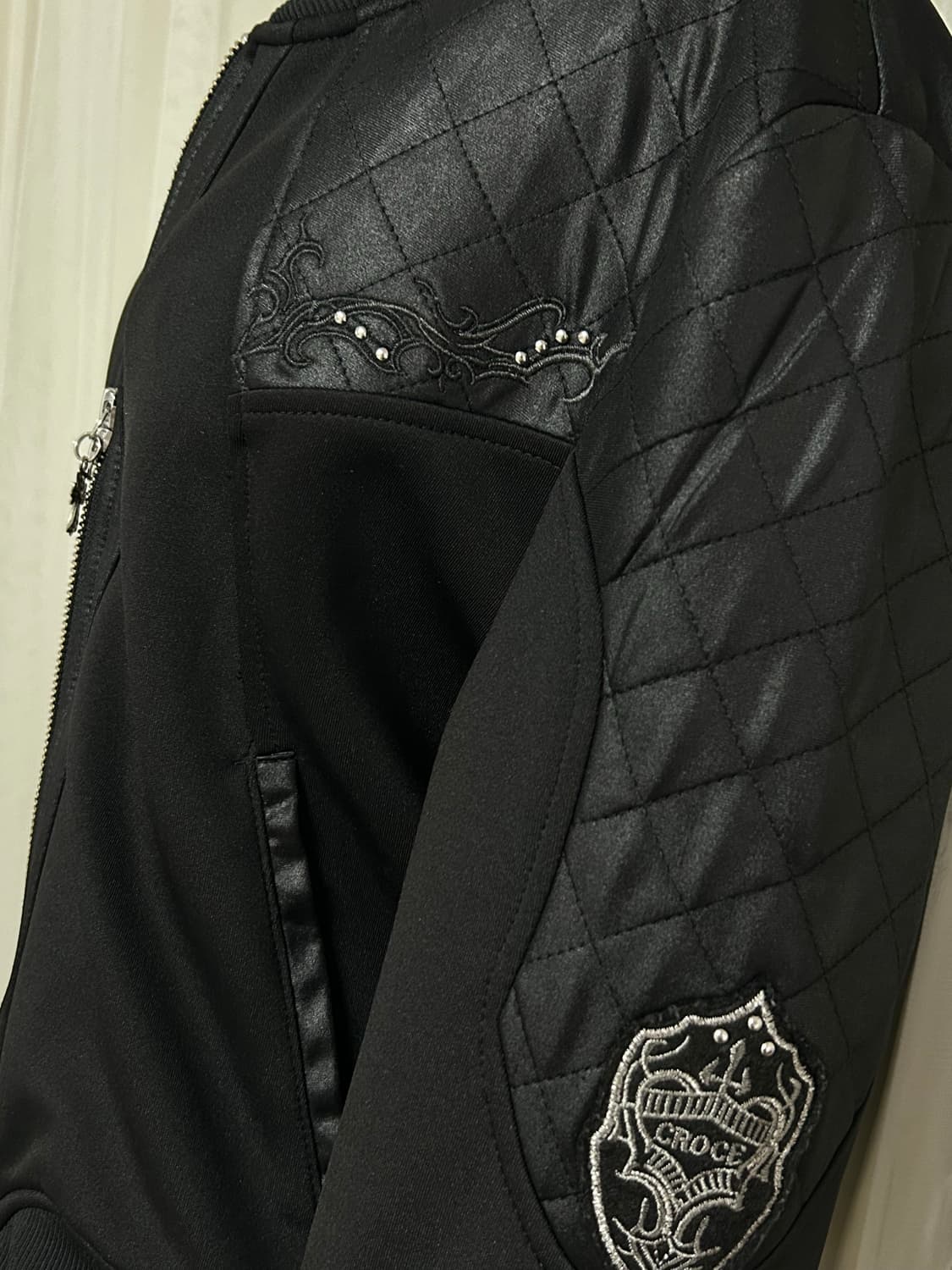 오즈온 ozz croce 고딕 락시크 크롭 투웨이 자켓 상품이미지5