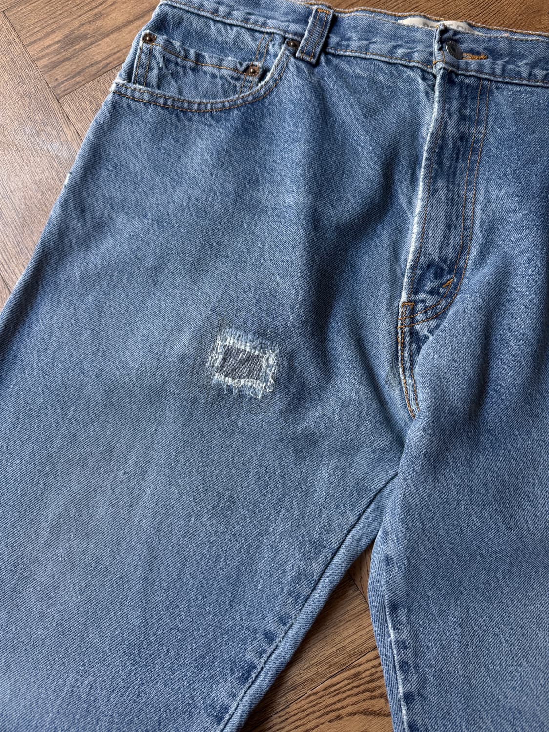 [36]리바이스 517 미디엄블루 플레어 데님 팬츠 F44 상품이미지2