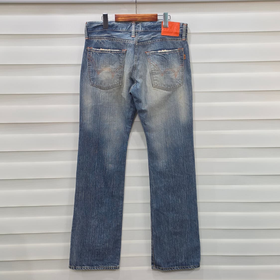 에드윈 511 빈티지 더티워싱 플레어진- 31-32 상품이미지5