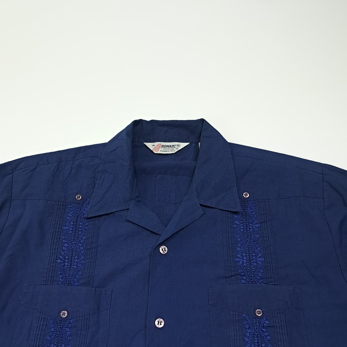 CK140 XL 로마니컬렉션 80s 4포켓 과야베라 반팔 셔츠 남방 상품이미지2