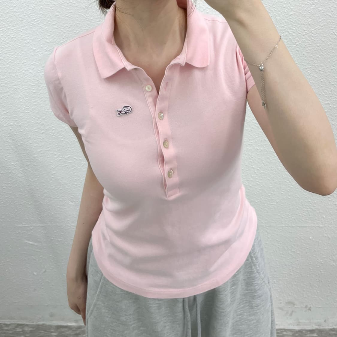 라코스테 딸기우유맛 pk반팔 상품이미지5