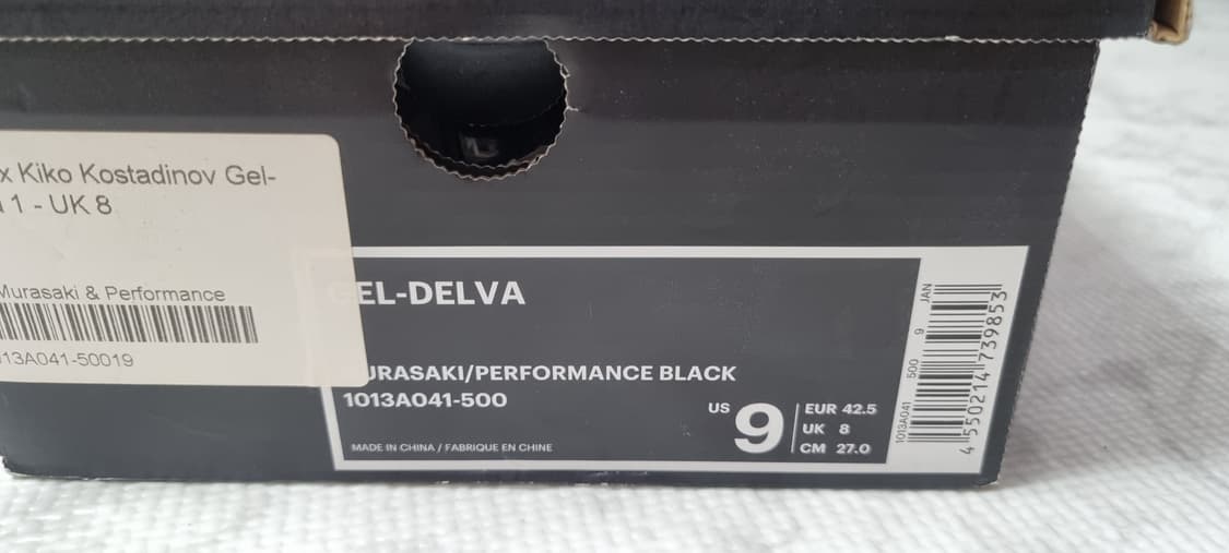 아식스 키코 코스타디노브 젤 델바 무라사키 270 상품이미지9