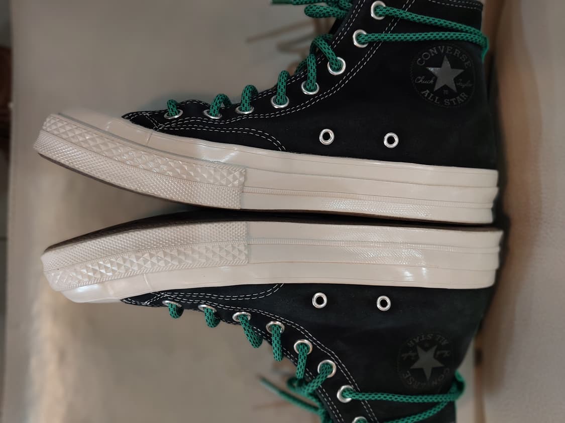 컨버스 척 70 디지털 터레인 블랙 스웨이드 
260mm 상품이미지7