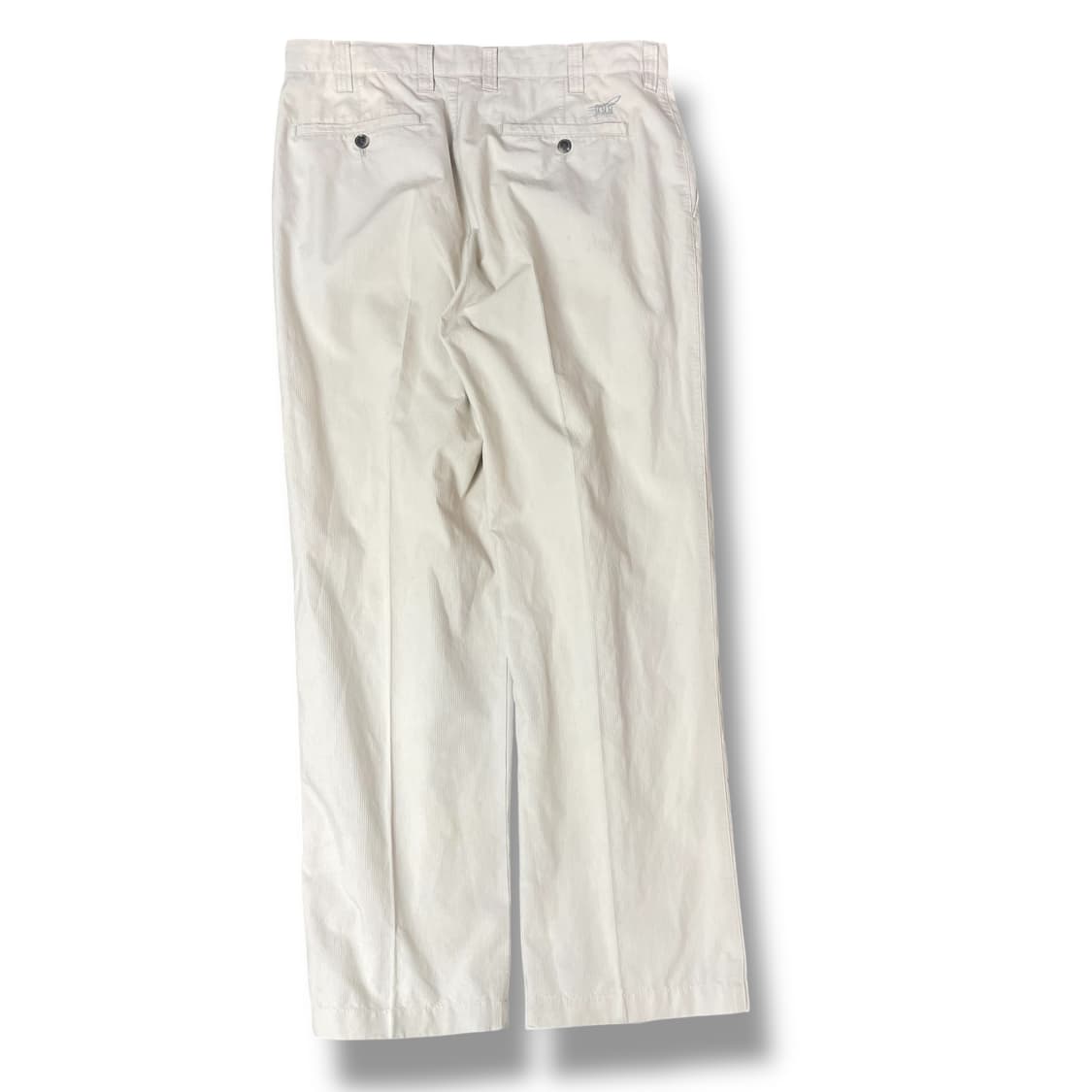 (34) 헨리코튼 백 자수로고 연베이지 코튼 팬츠 상품이미지2