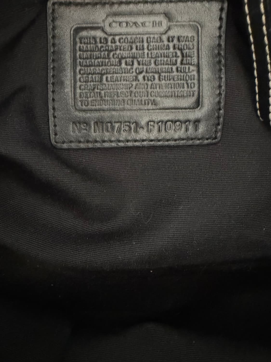 빈티지 코치 소호 레더 숄더백 상품이미지4