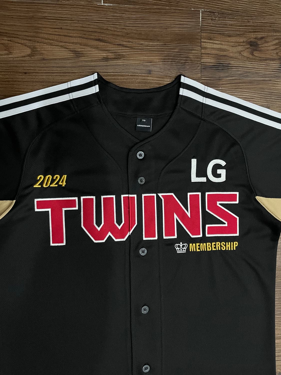 LG트윈스 2024 연간회원 멤버십 한정판 유니폼 블랙 상품이미지2