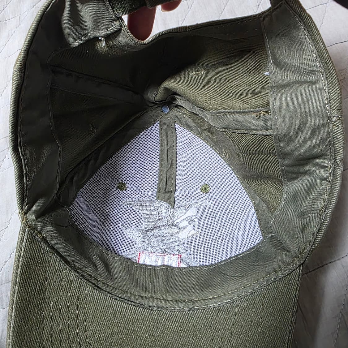 [OS] 빈티지 NRA 골든 이글 볼캡 카키 상품이미지5