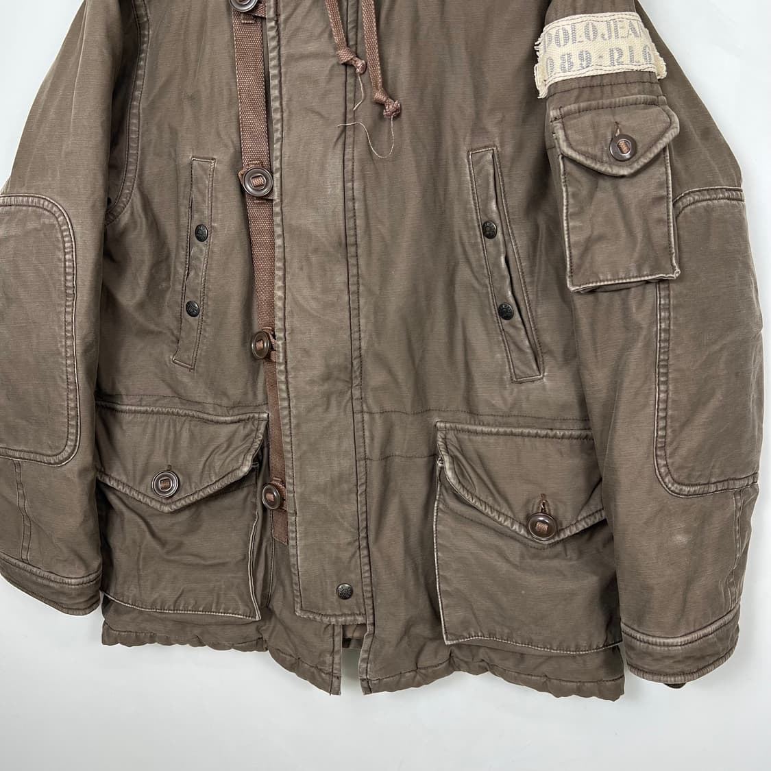 PRJ 폴로 랄프로렌 진스 밀리터리 야상 파카 상품이미지3