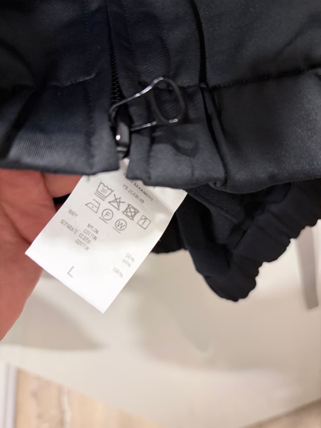 요코사카모토 트랙자켓 블랙 L사이즈 상품이미지5