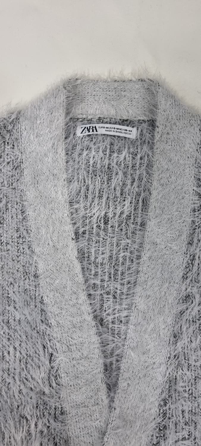 자라 퍼 오버핏 가디건 M _ 남성 상품이미지9