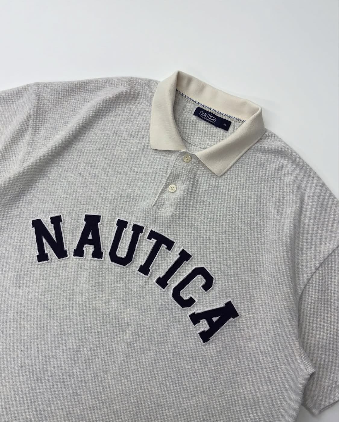 Nautica 노티카 아치로고 그레이 빅 카라티  상품이미지2