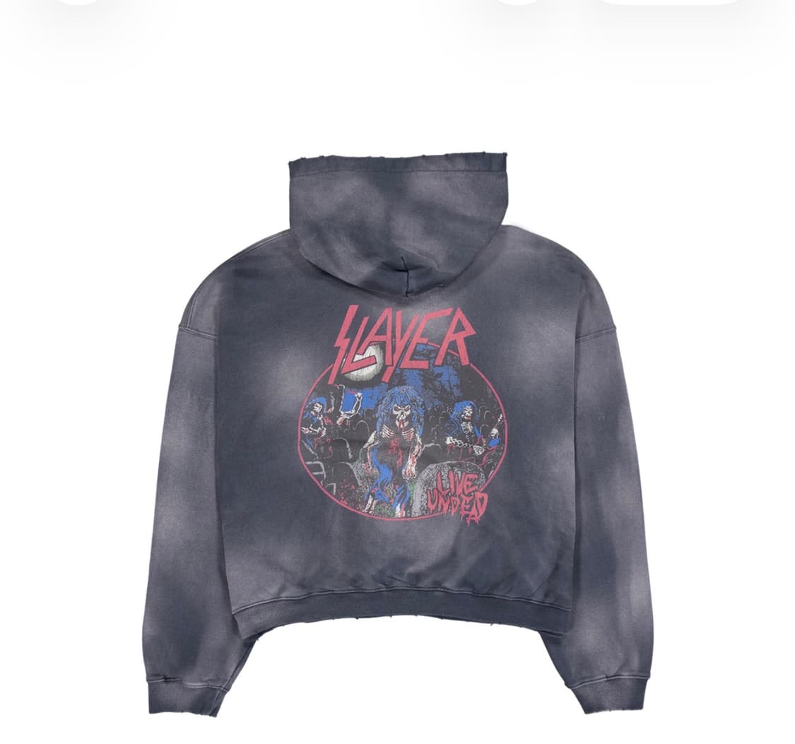 [2] 언더마이카 슬레이어 언데드 빈티지 워시드 후드티 상품이미지1