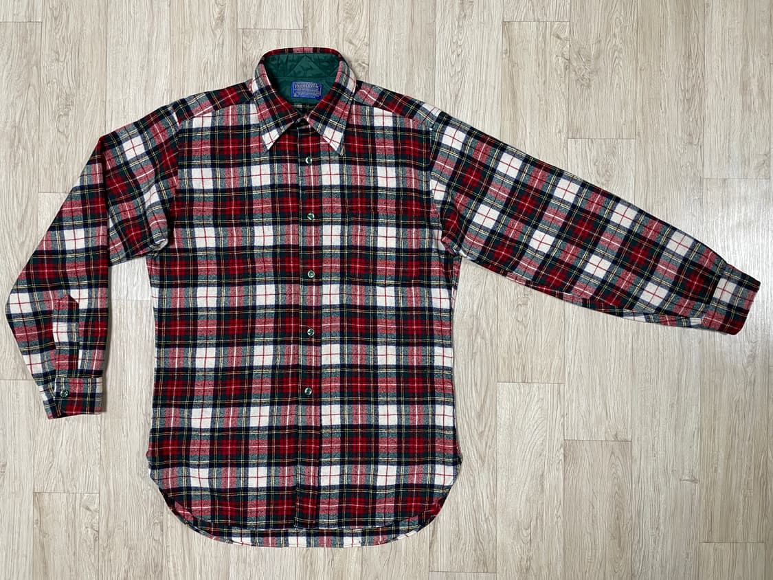100) 70's 펜들턴 체크 울셔츠(미국제)RRL&LVC&폴로 상품이미지1