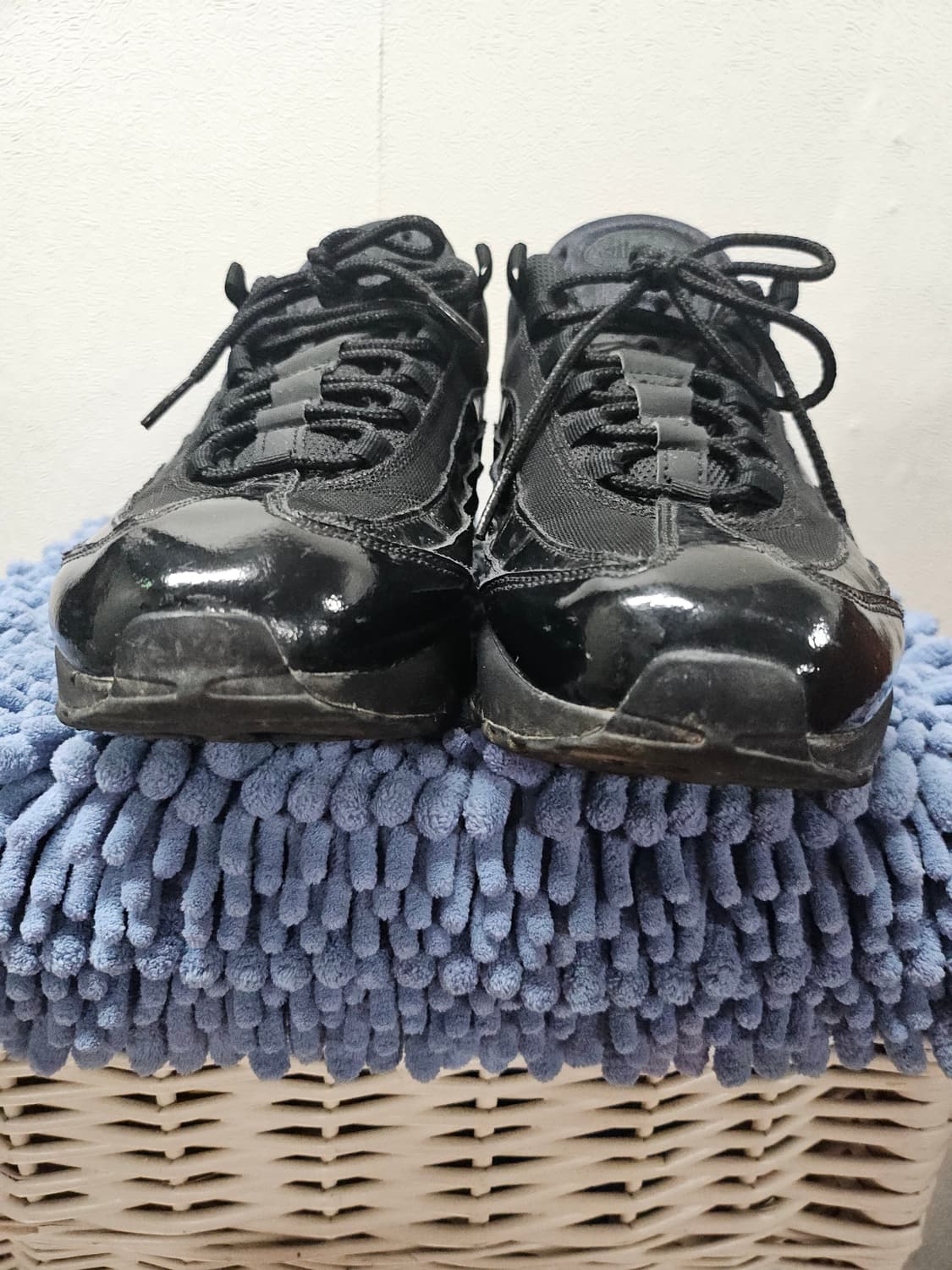 나이키 에어맥스 95 트리블 올블랙 운동화 280 상품이미지5