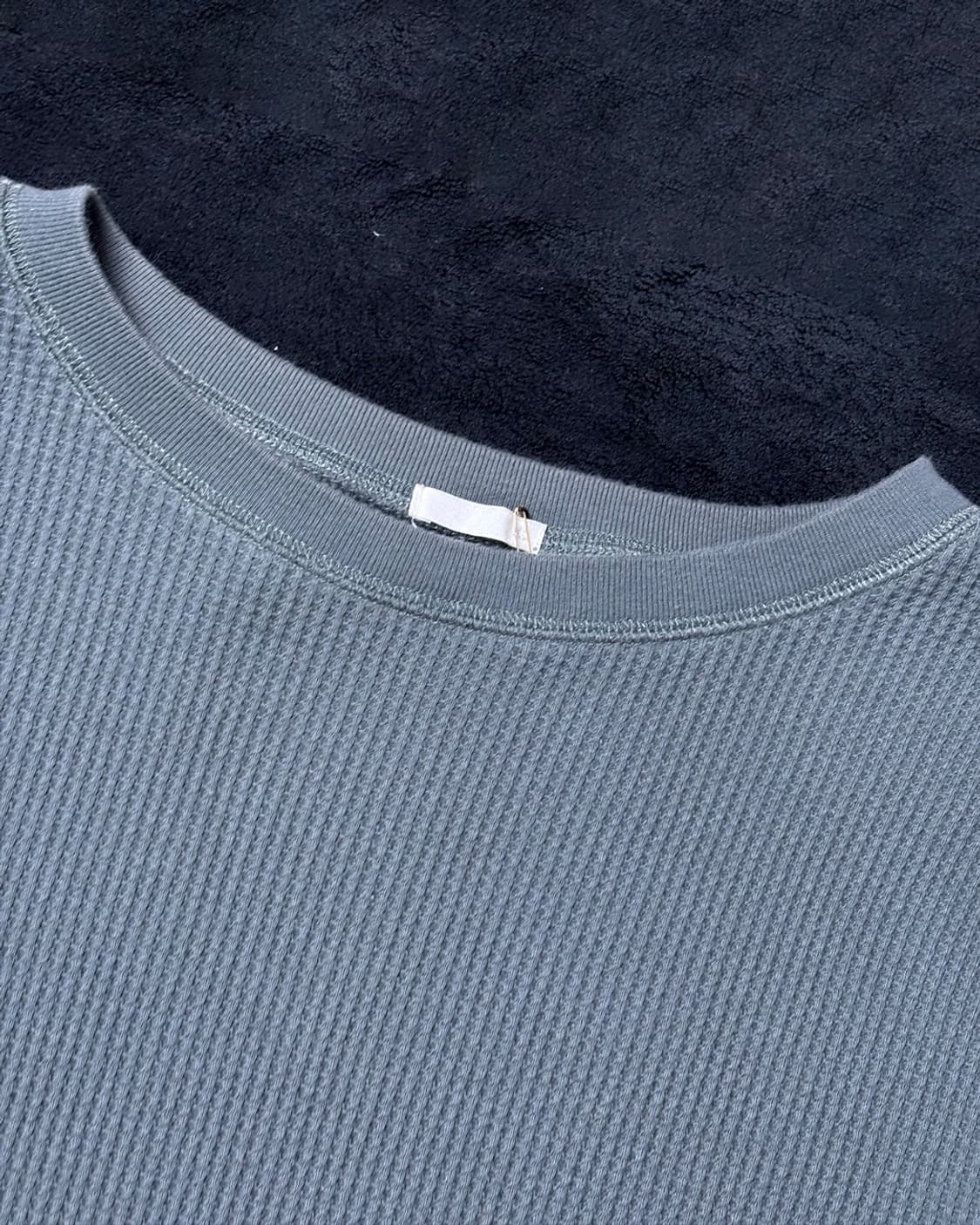 일본빈티지 GU 와플 반팔티 상품이미지3