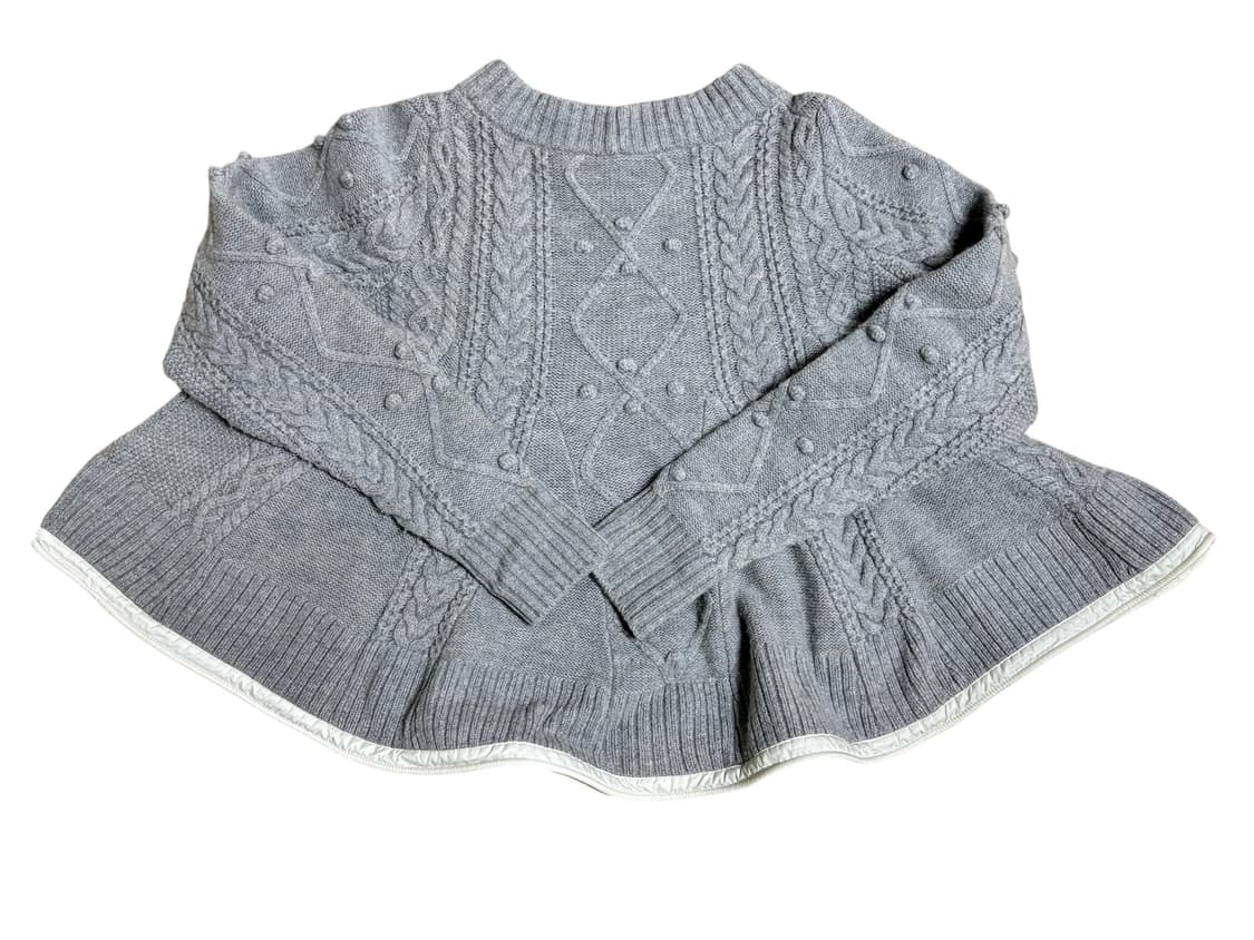 사카이 폼폼 플레어 니트 상품이미지2