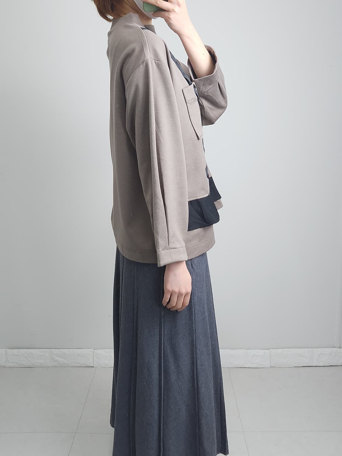 프릴 라인 탑 상품이미지3