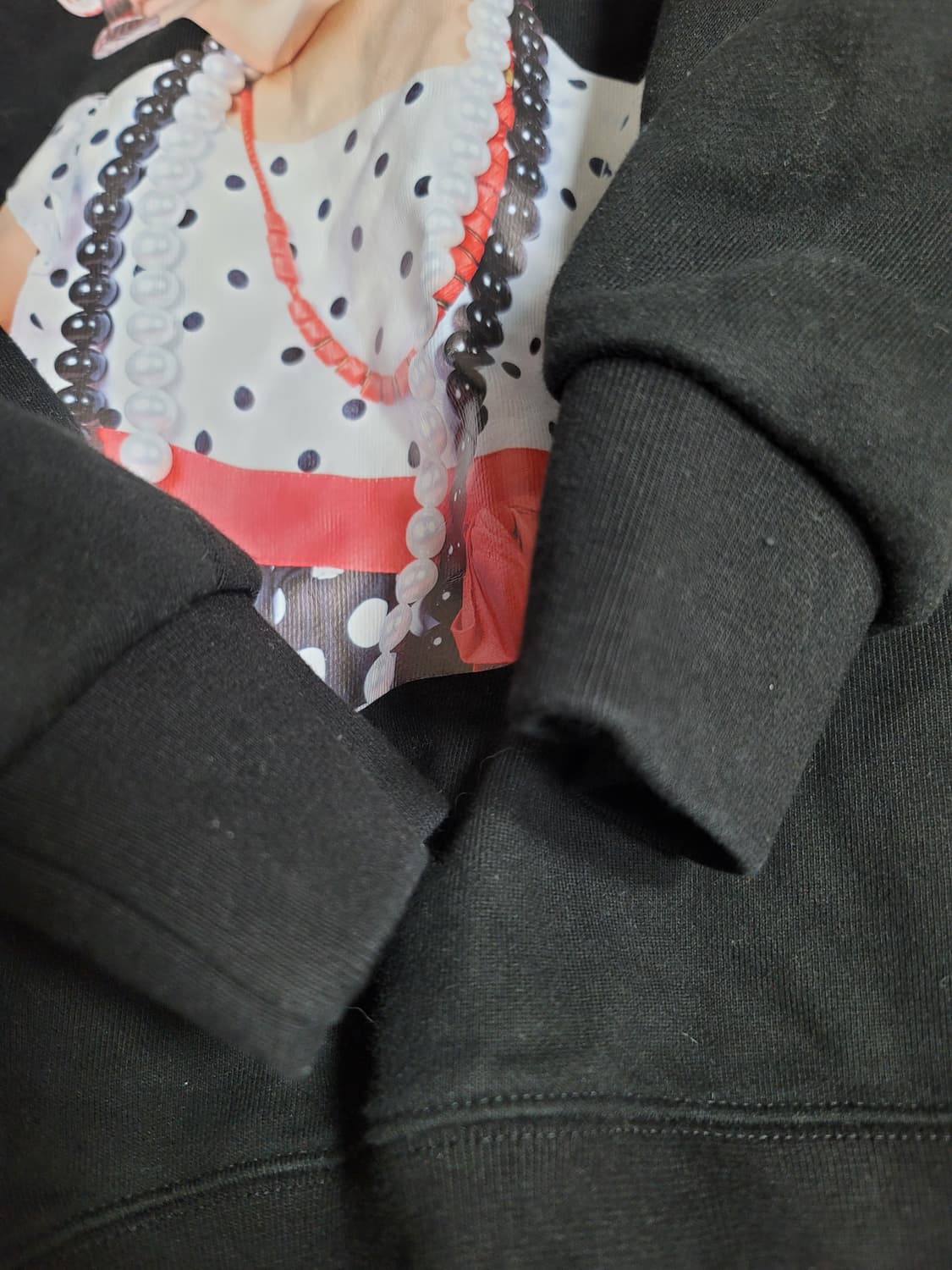 아크매드라비 프린팅 후드집업 1사이즈 상태극상 상품이미지4