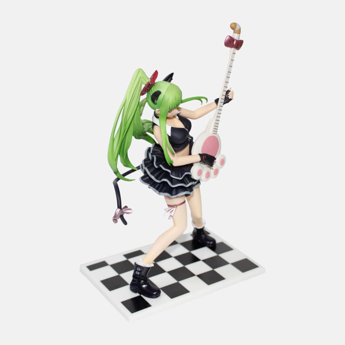 코드기어스 C.C. 코드블랙ver 제일복권 피규어 고전 미소녀 네코미미 상품이미지6