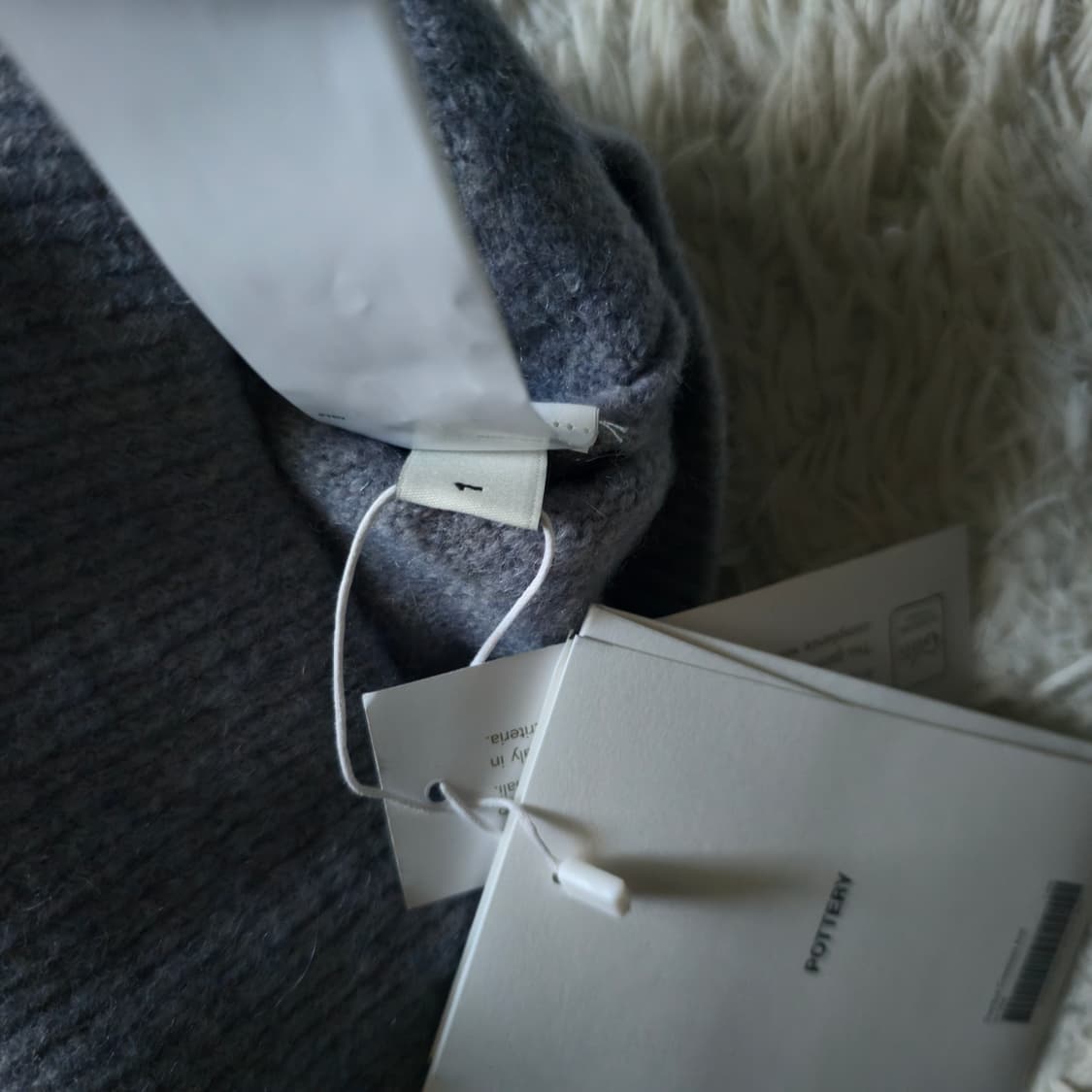 포터리 컴포트 크루넥니트 새제품  1사이즈 상품이미지6