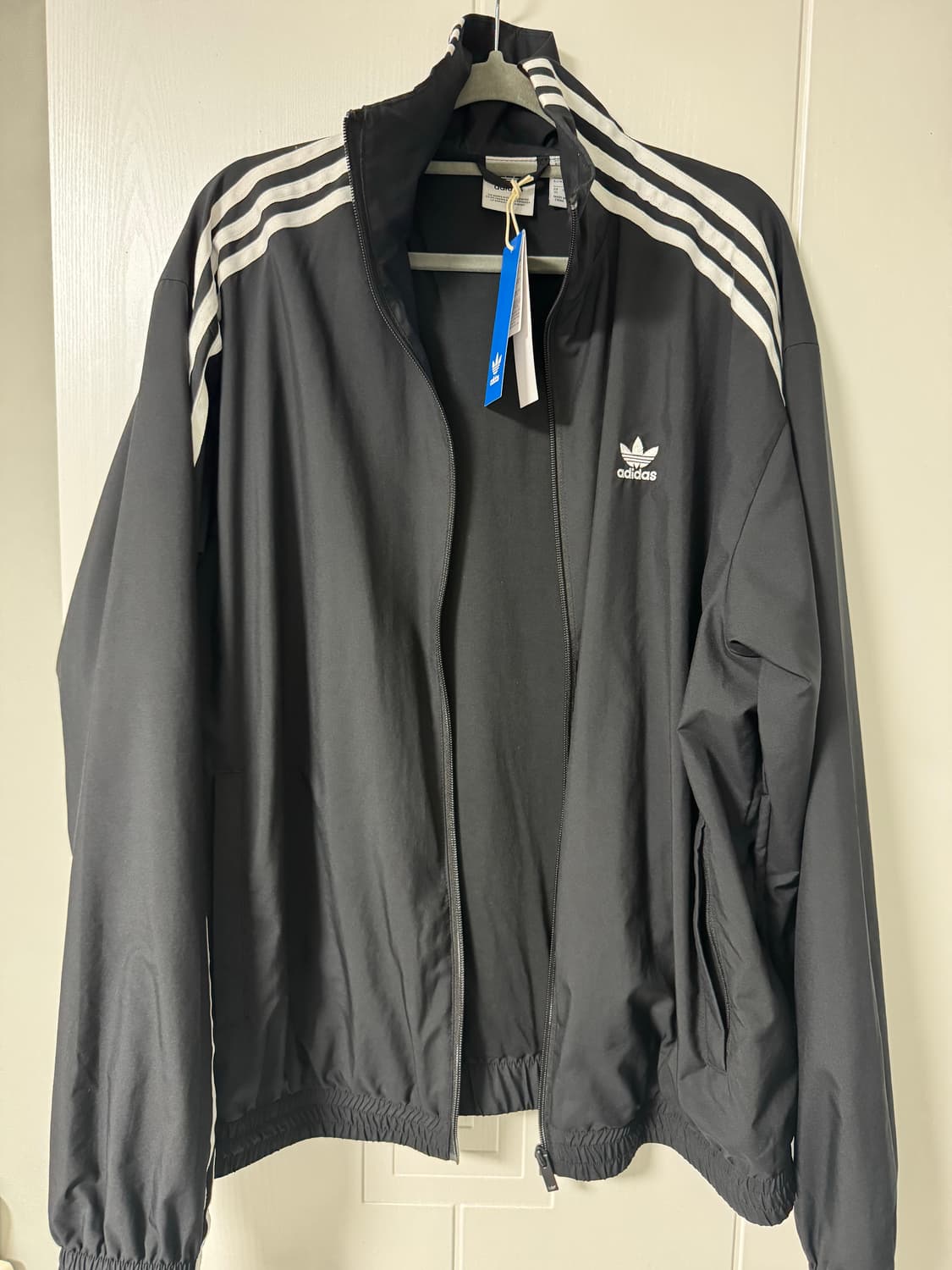 아디다스 아딜레늄 시즌1 오버사이즈 트랙자켓 블랙 상품이미지1