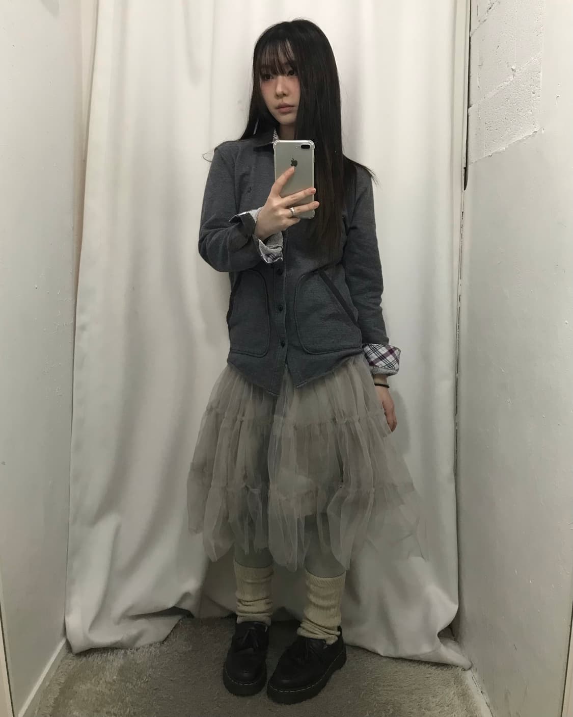 버버리 블랙라벨 포켓 셔츠 (스웨트셔츠 재질) 상품이미지1