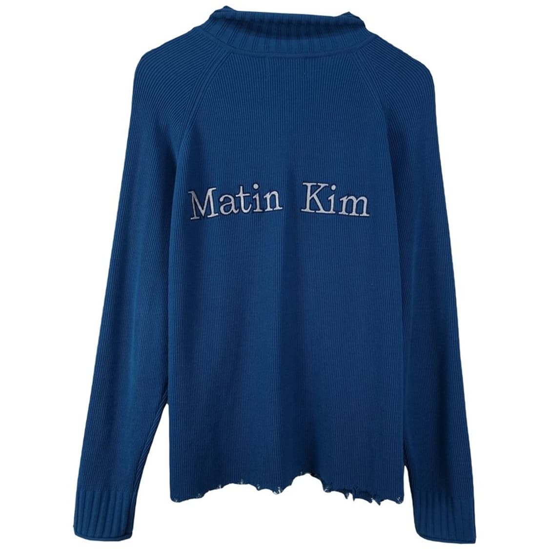 [마뗑킴] 빅로고 빈티지 스펠 포인트 니트 가디건 니트 집업 M20069 상품이미지3