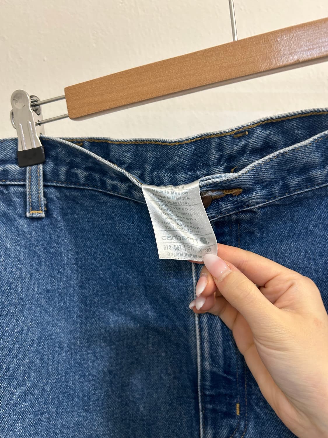 칼하트 더블니 청바지  상품이미지2