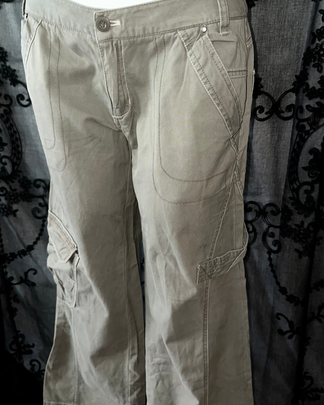 beige cargo pants 상품이미지3