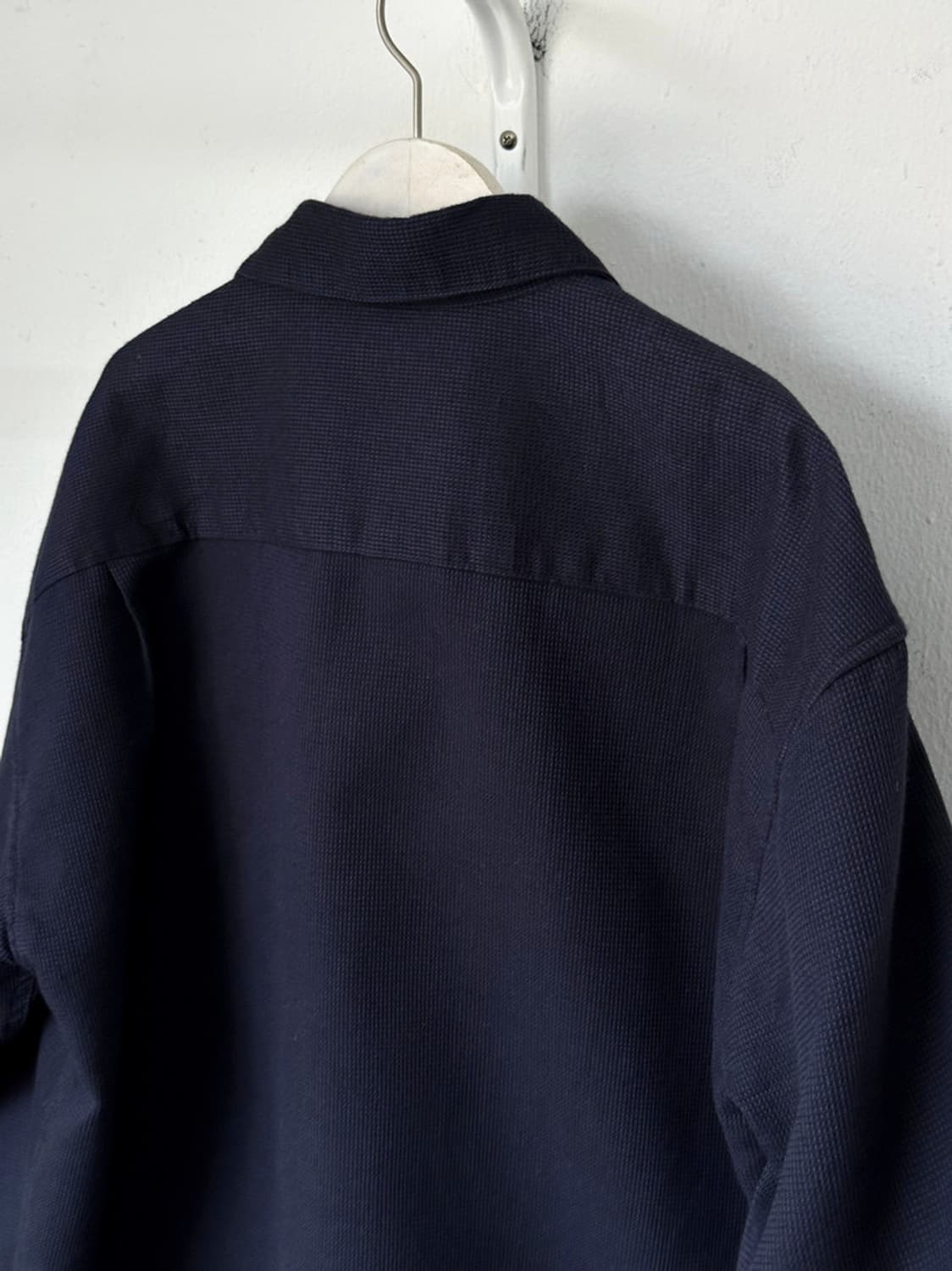 Cotton woven design panel pocket work sh 상품이미지4