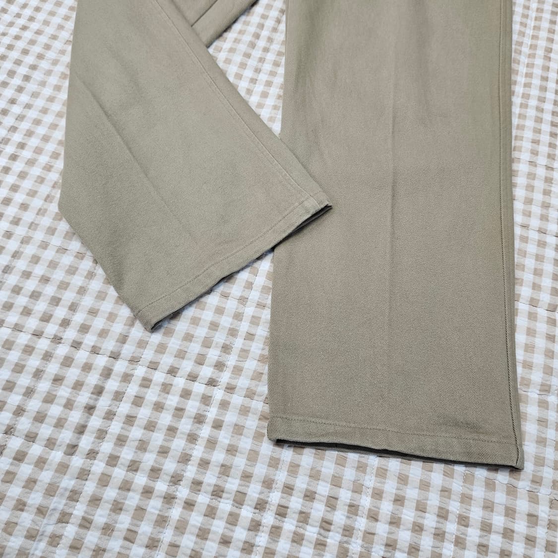 올젠 기모 와이드 면바지 남자33 상품이미지4