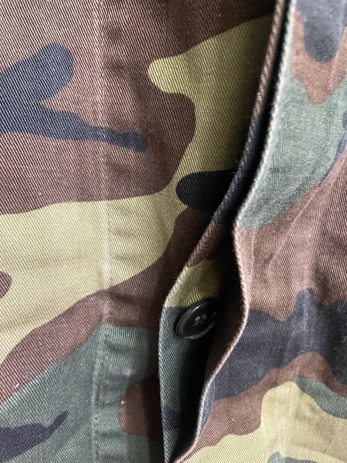 빈티지 카모남방 상품이미지3