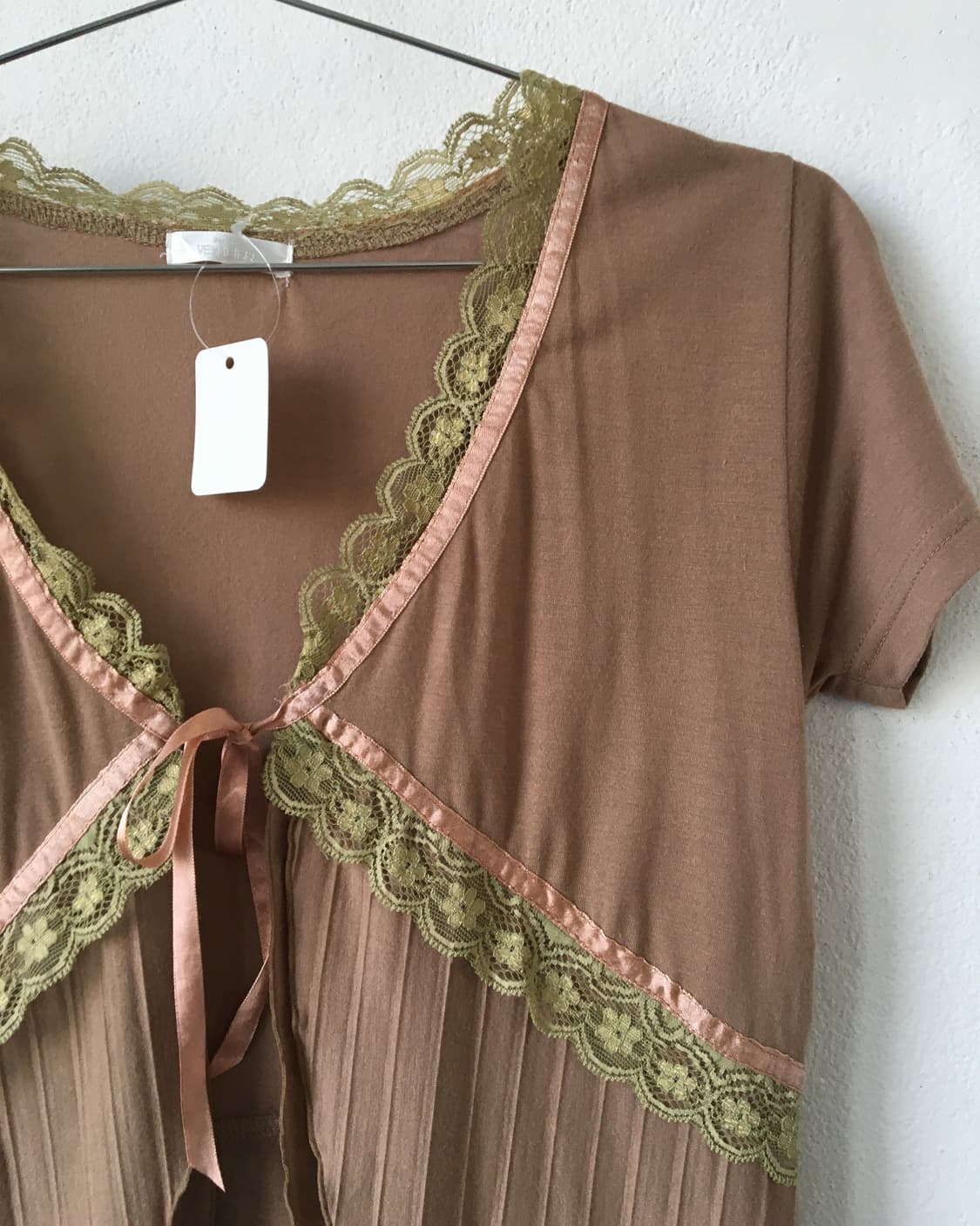 Lace trimming cardigan 상품이미지4