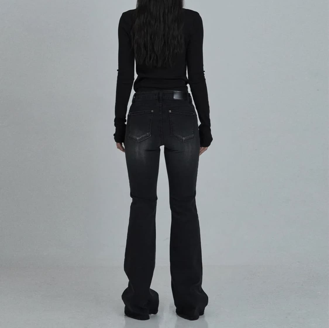 오도어 빈티지 로우진 블랙 1사이즈 상품이미지1