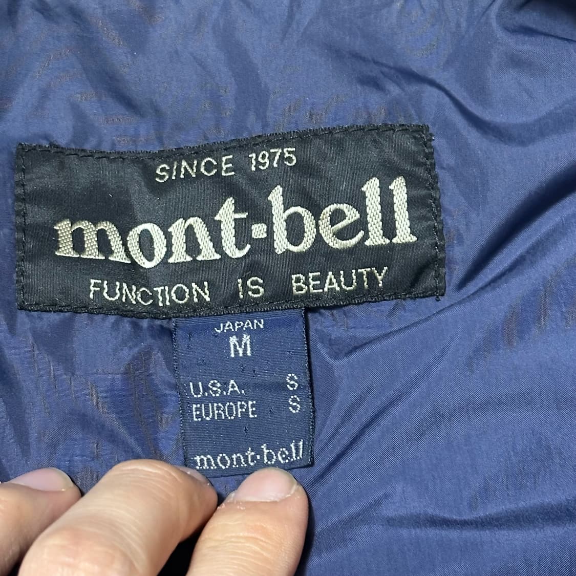 JPN 몽벨 엑셀로프트 자켓 상품이미지5