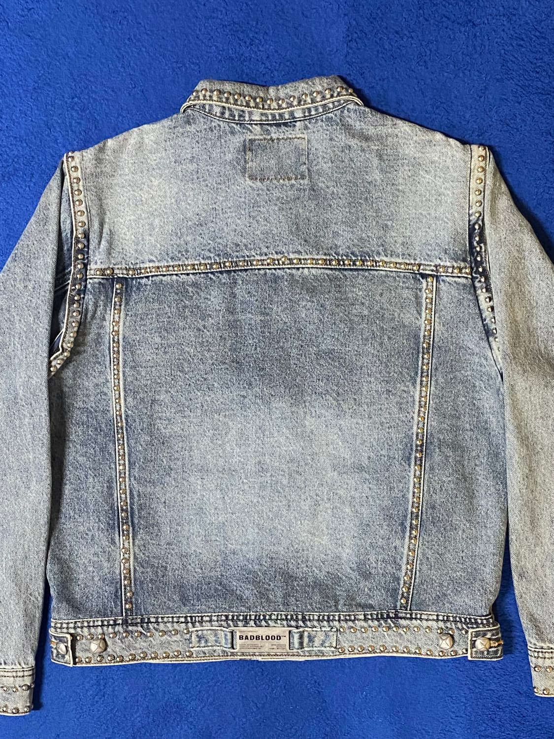 BADBLOOD 배드블러드 스터드 데님 트러커 자켓 상품이미지7