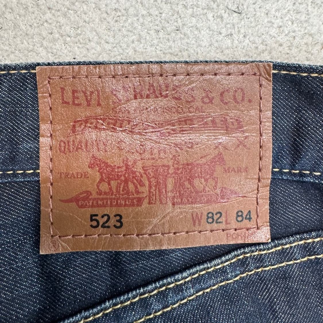 LEVI'S 523 데님팬츠 W32 L33 상품이미지4