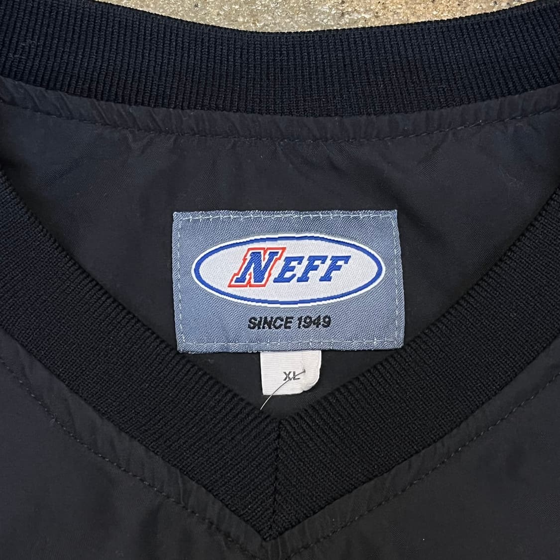 레어 미국 빈티지 네프 타이거스 풀오버 바람막이 상품이미지5