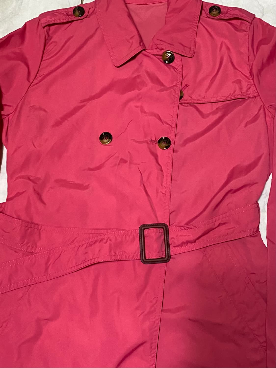 버버리 벨트 바람막이 코트 사이즈 여성 95 상품이미지4