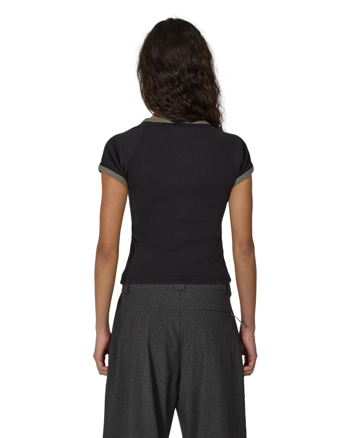 [XS,S,M]로아 하이킹 26ss Guniy Ribbed 베이비 티셔츠 상품이미지3