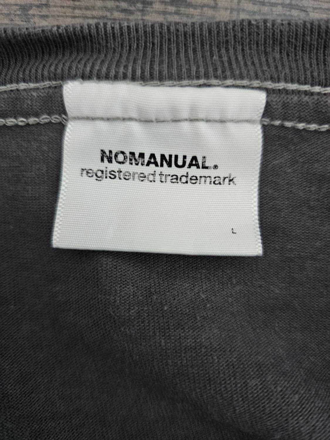 노매뉴얼 리버스 롱슬리브 L 상품이미지3