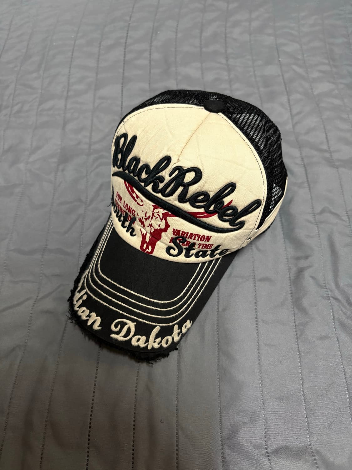 블랙라벨 메쉬 볼캡 (블랙) 상품이미지1