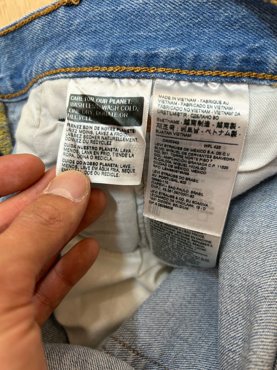 리바이스501사이즈34 상품이미지4