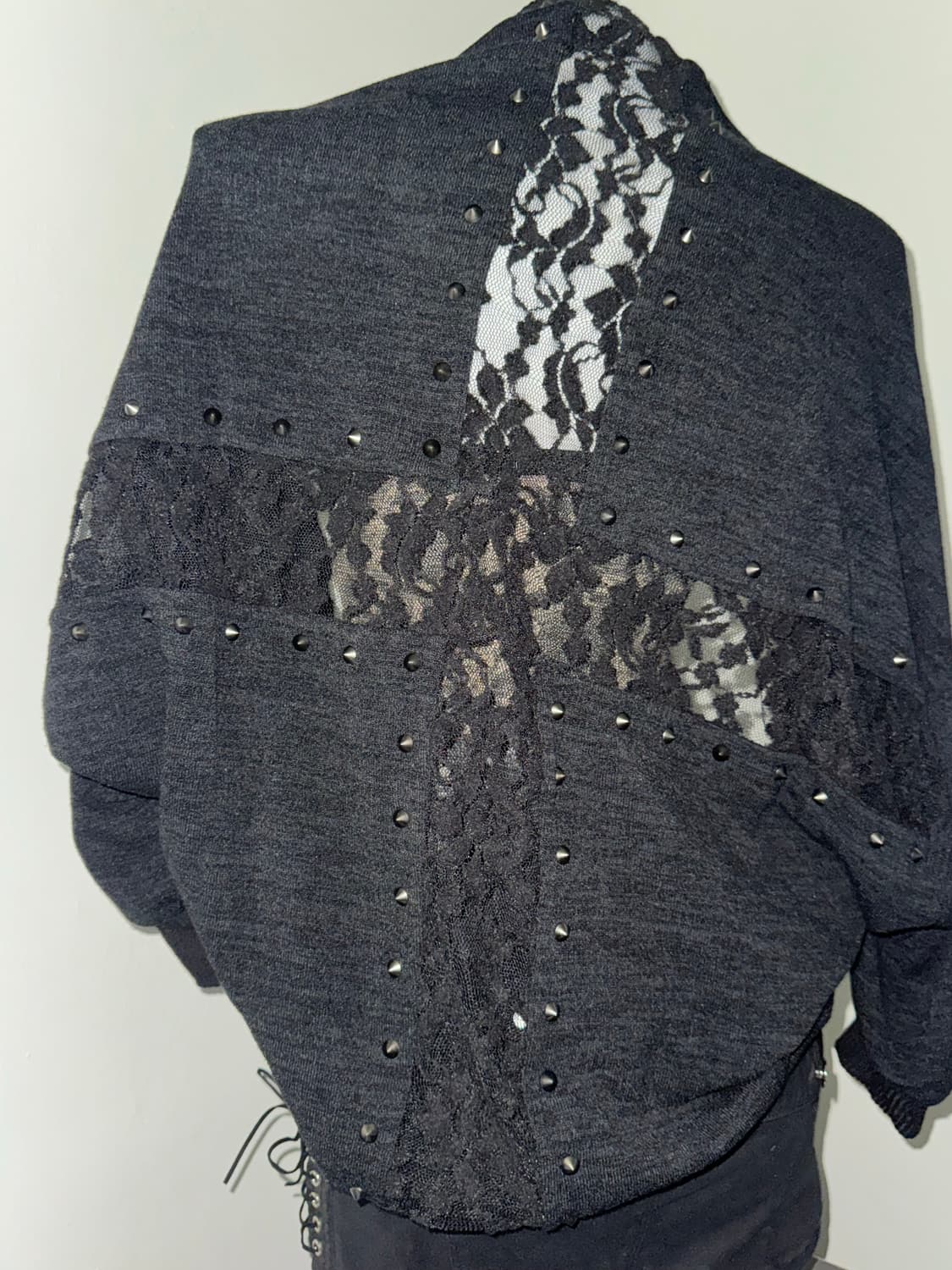 Cross Stone See-Through Long Bolero Card 상품이미지2